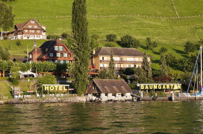 Gastehaus Baumgarten Hotel Kehrsiten Kültér fotó