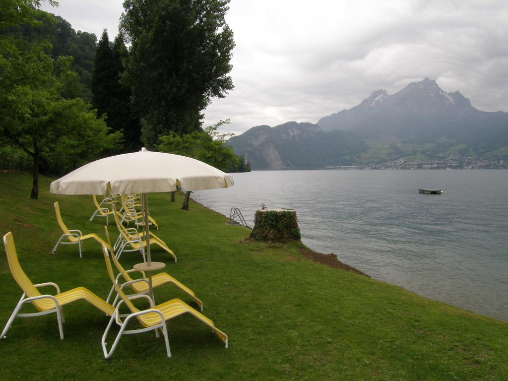 Gastehaus Baumgarten Hotel Kehrsiten Kültér fotó